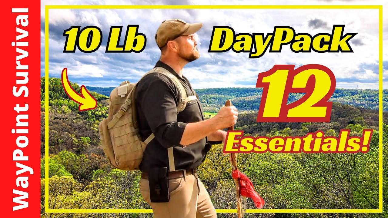 10‑LB Daypack: 12 Essentials for Any Hiking Emergency!