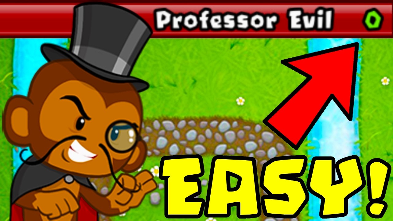 Easily Beat the NEW Professor Evil Challenge... (Bloons TD Battles)