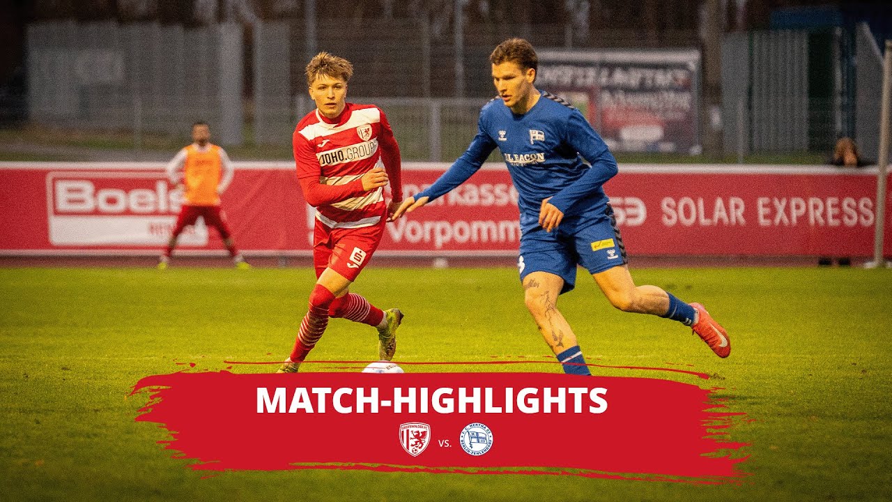 HINRUNDEN-FINALE gegen HERTHA ZEHLENDORF | Greifswalder FC vs. Hertha 03 Zehlendorf | Highlights