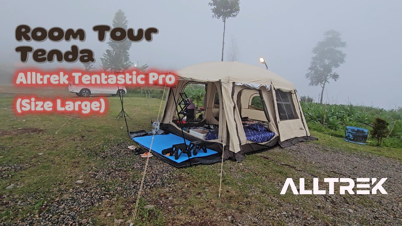 Tenda Room Tour: Alltrek Tentastic Pro (Size: Large)