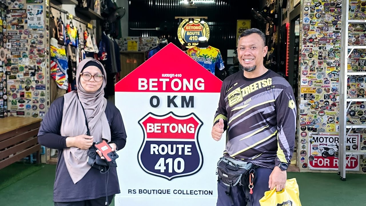 Day 1,  Betong. / Thailand  Route 410.  X-ADV & Transalp  on 9 May 2025