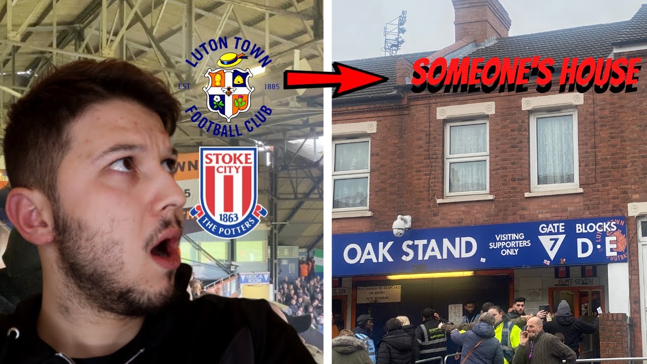 This Stadium Is In Someone's HOUSE | Luton Town 1 vs Stoke City 0