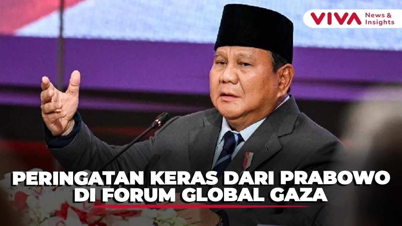 Prabowo Bicara Blak-blakan soal Pihak Pengganggu Perdamaian Gaza