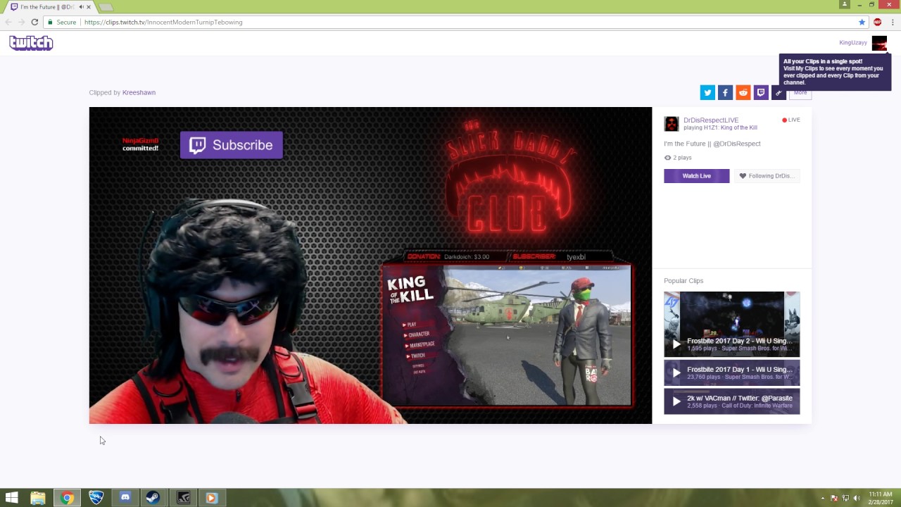 Dr. Disrespect goes out of character laughing @ my donation.