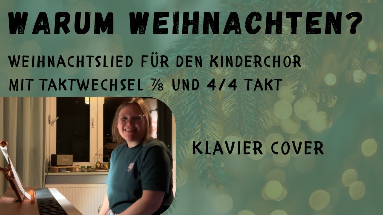 Warum Weihnachten (Cornelia Berenz-Weber, Markus Detterbeck) | Lieder im Ohr Cover |