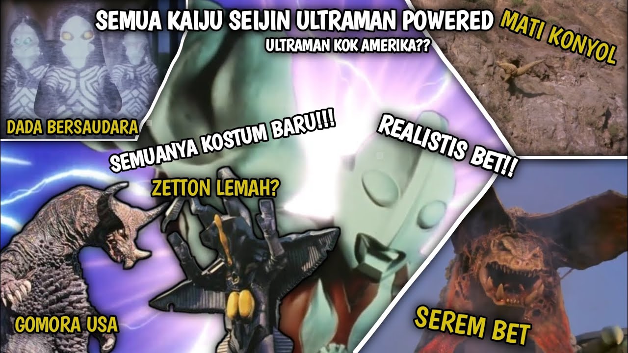ULTRAMAN KOK ASAL AMERIKA??- BAHAS KAIJU SEIJIN DI SERIES ULTRAMAN POWERED