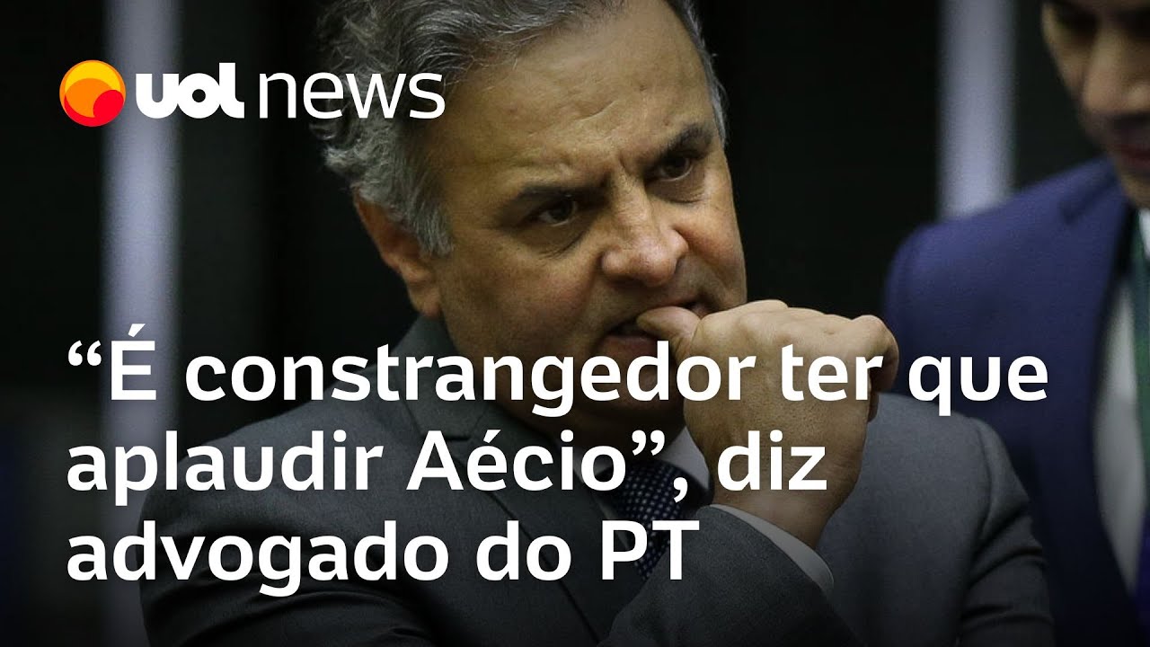 Advogado do PT sobre saidinha de presos: '&Eacute; constrangedor ter que aplaudir A&eacute;cio Neves'