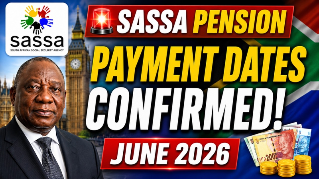 🚨 SASSA Pension Payment Dates June 2026 CONFIRMED | Bonus News for Grant Recipients!