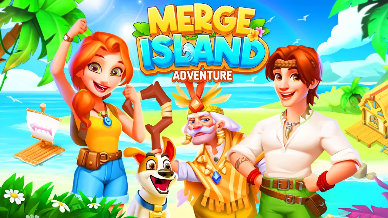 Adventure Island Merge Gameplay | iOS, Android, Simulation Game
