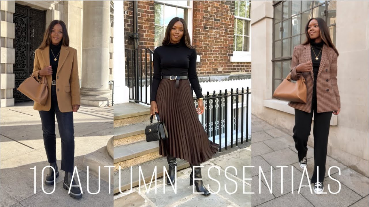10 AUTUMN ESSENTIALS 🍂