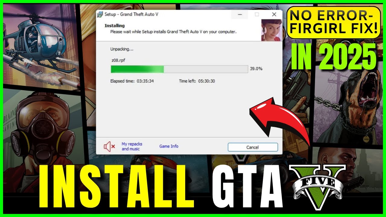 Как установить GTA 5 без ошибок 2025 (FitGirl Repack) 100% рабочий метод!