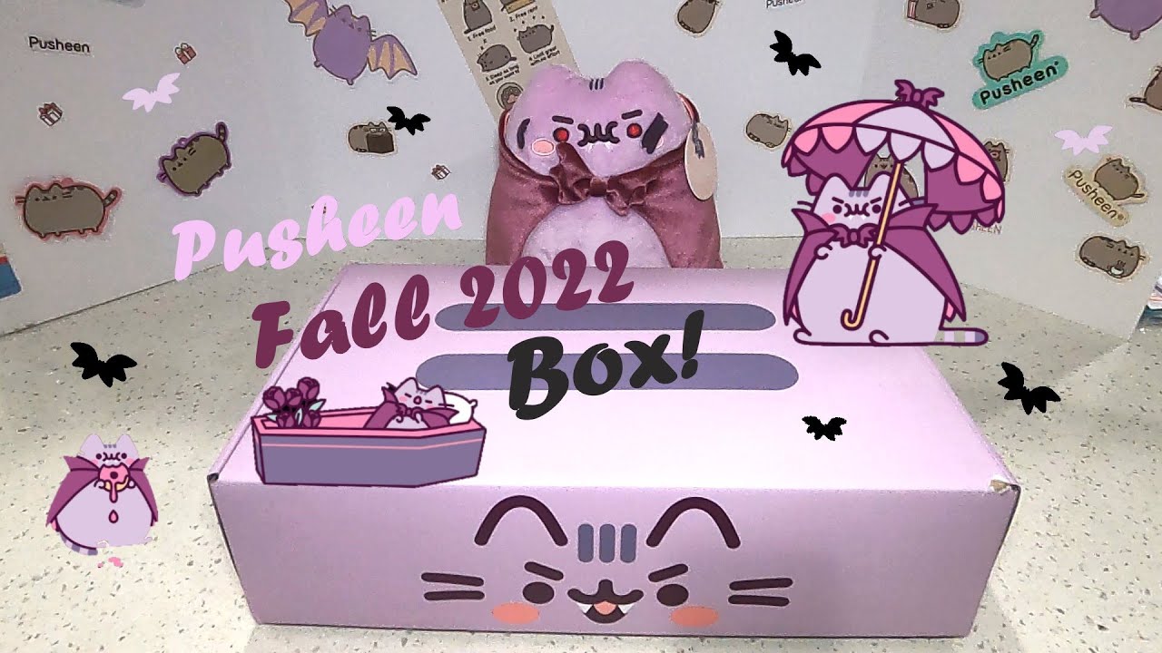 🦇 Pusheen Fall 2022 Box - Vampurr is Back!