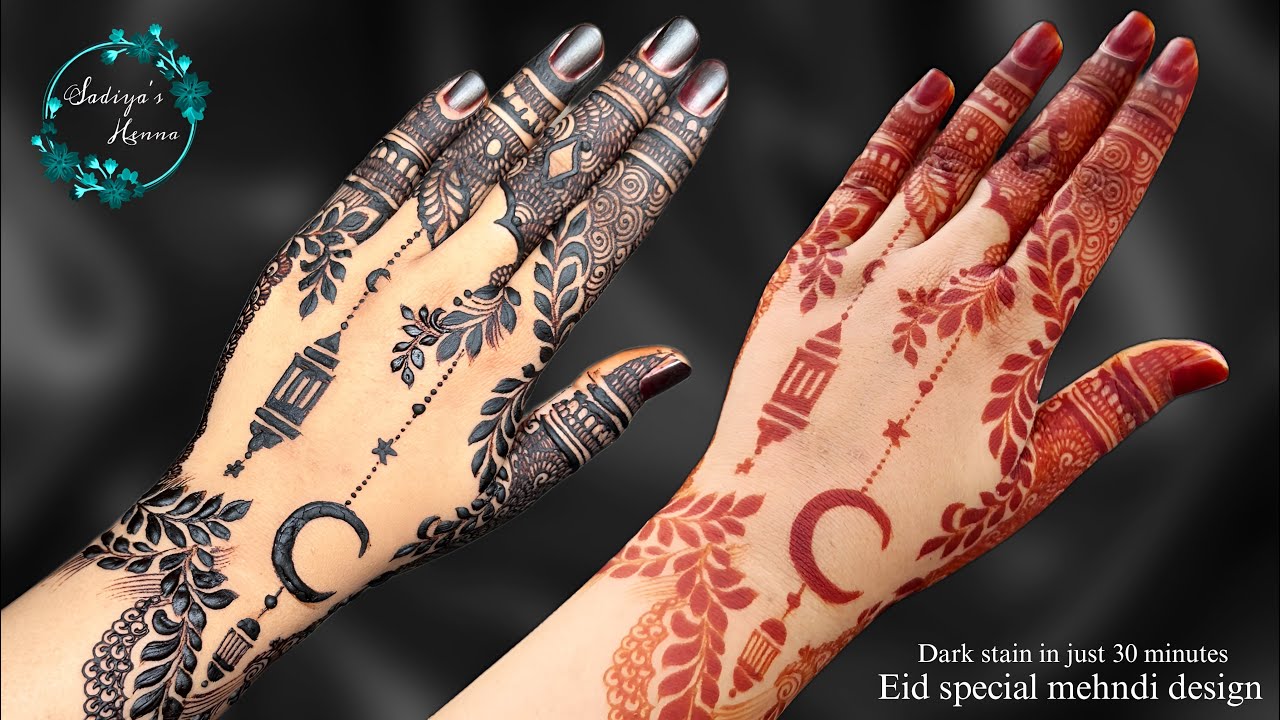 Ramzan Eid 2025 mehndi design | Latest mehndi design 2025 | simple back hand mehndi | मेहंदी डिजाइन