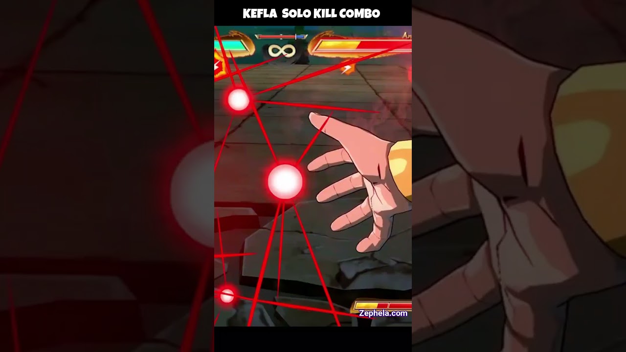 DBFZ : Kefla Solo Instant Death Combo 【SEASON 4】  #zephela #shorts #viral #DBFZ #kefla