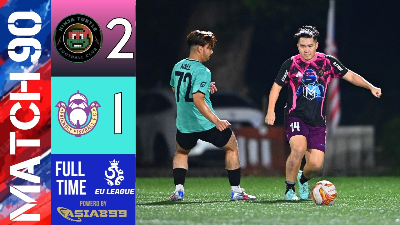 EU LEAGUE SEASON 4 | MATCH #90 NINJA TURTLE FC 2:1 FISHBALL FC #football #sports  #footballshorts