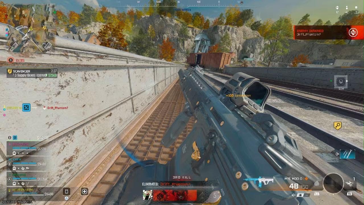 Call of Duty rebirth island 33 kills