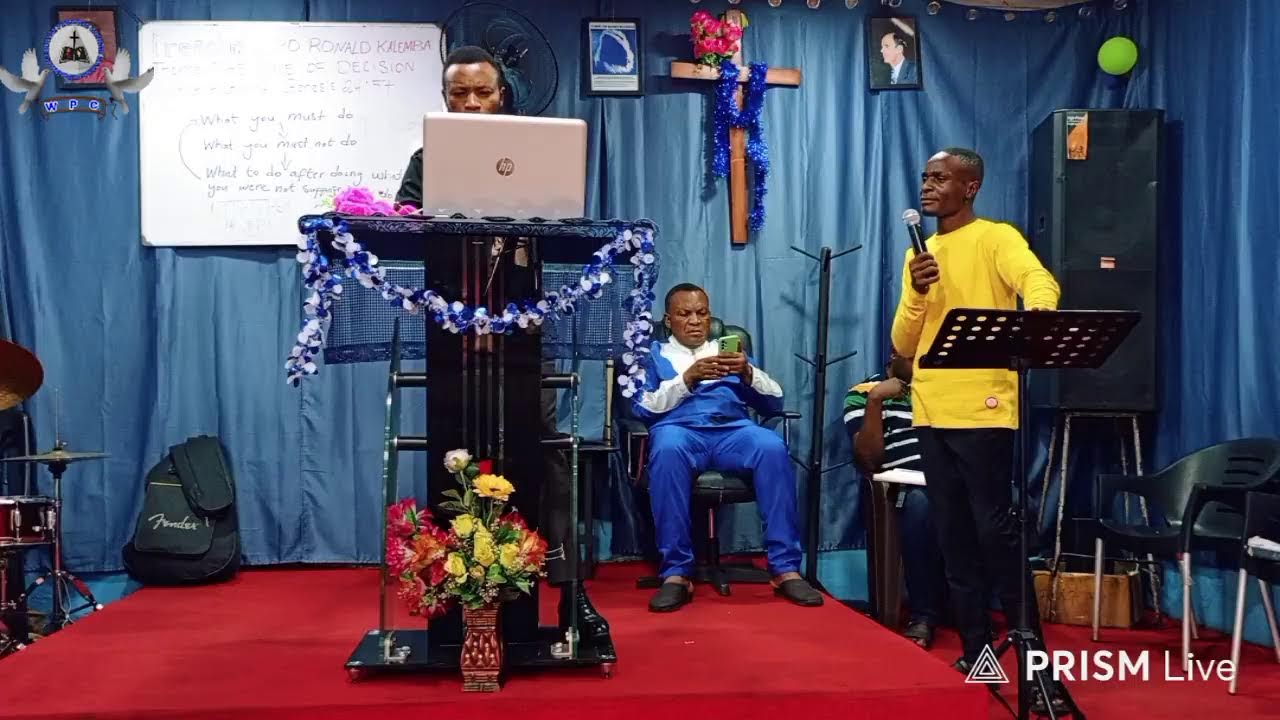 Live streaming of White pyramid tabernacle chez pasteur Joshua ntumba