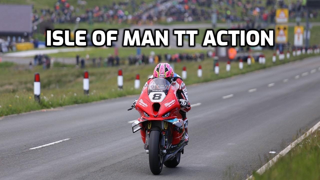 Isle of Man TT Racing Highlights 2024