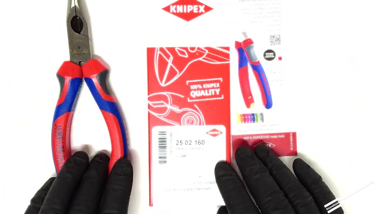 Knipex 6-1/4 in Long Nose Pliers Unboxing