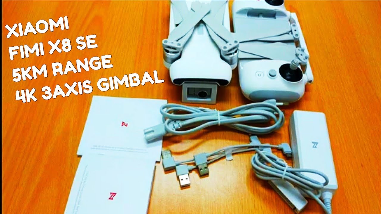 UNBOXING FIMI X8 SE DRONE XIAOMI
