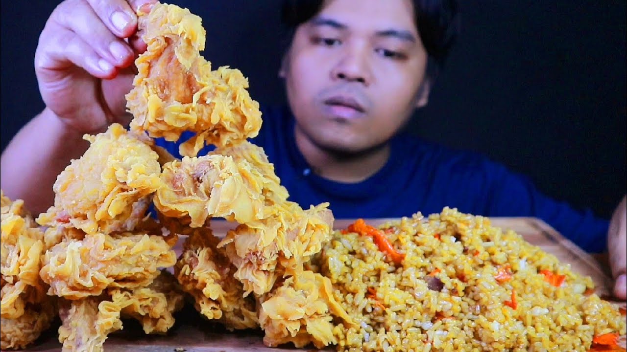 DOBEL MANTEP!!NASI GORENG PEDAS+AYAM CRISPY