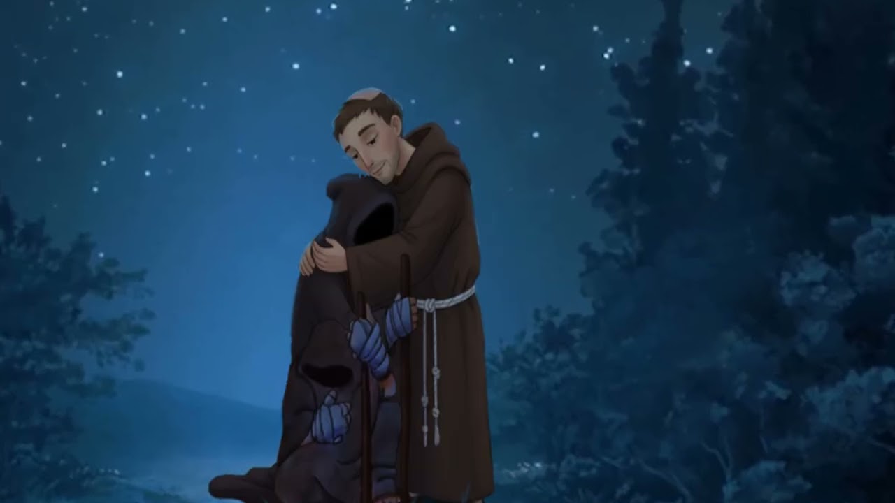 Incontro con il lebbroso - San Francesco