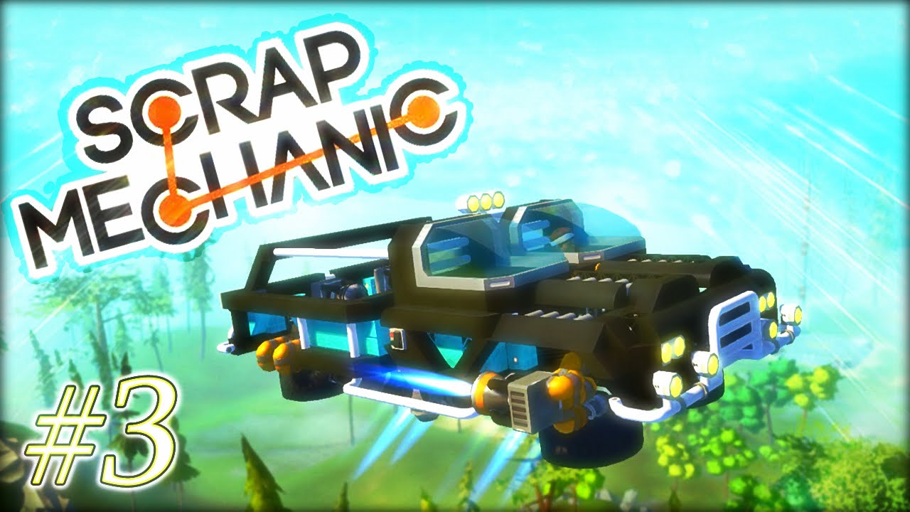 LET'S BUILD [FR] - VOITURE VOLANTE - #3 - MISSION COMPLETE - Scrap mechanic