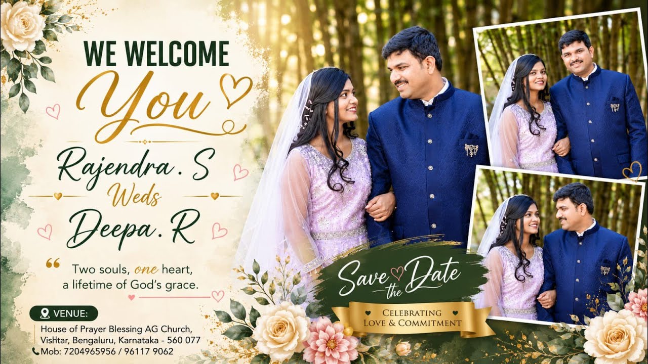 Wedding Ceremony  RAJENDRA //WED'S //DEEPA 