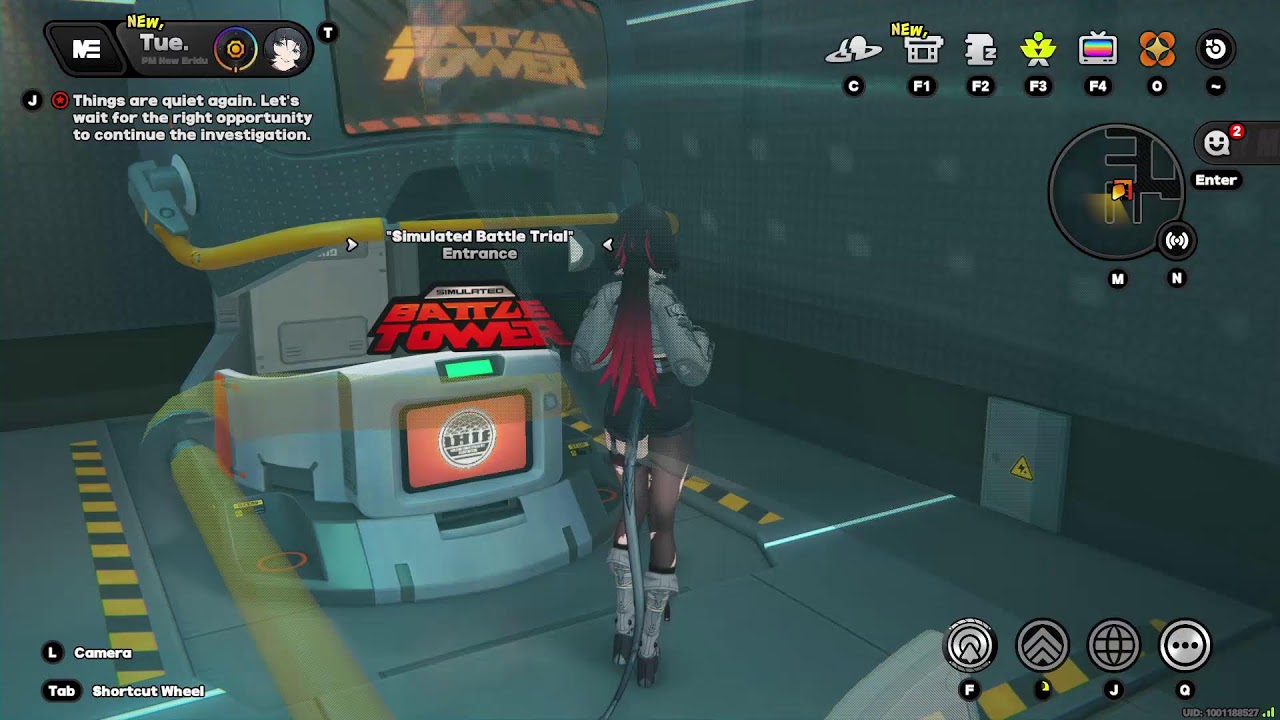 Zenless Zone Zero Tower and chill