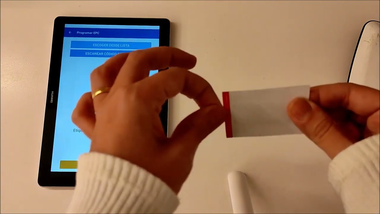 Programar una etiqueta RFID                                 MSKSTK