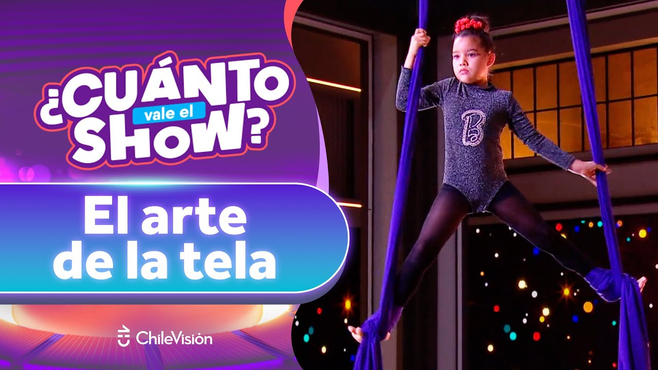 ¡ARTE EN EL AIRE! Monserrat Gorigoitia impresionó con su presentación de tela - Cuánto Vale El Show