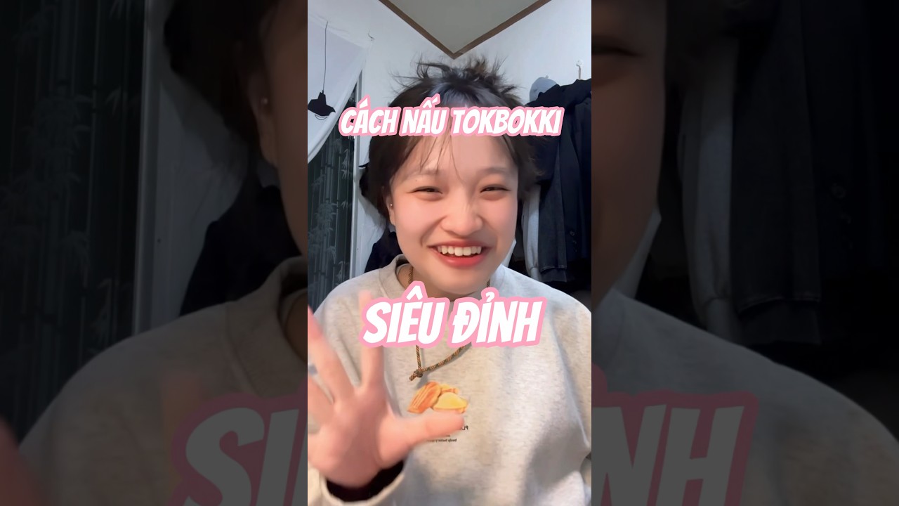 Ch&uacute;ng m&igrave;nh nấu toekbokki bằng nước gạo si&ecirc;u ngonnn #khumcanco #duhochanquoc
