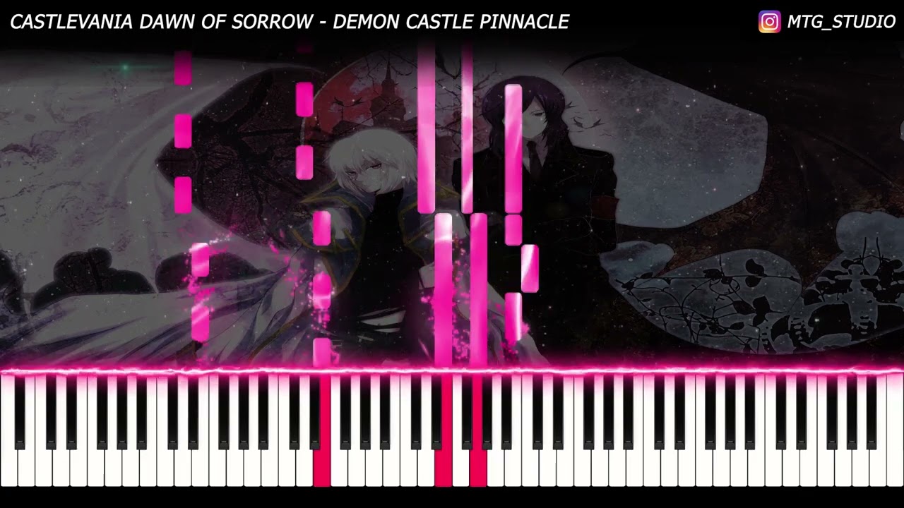 Castlevania Dawn of Sorrow - Demon Castle Pinnacle | PIANO COVER | HOW TO PLAY