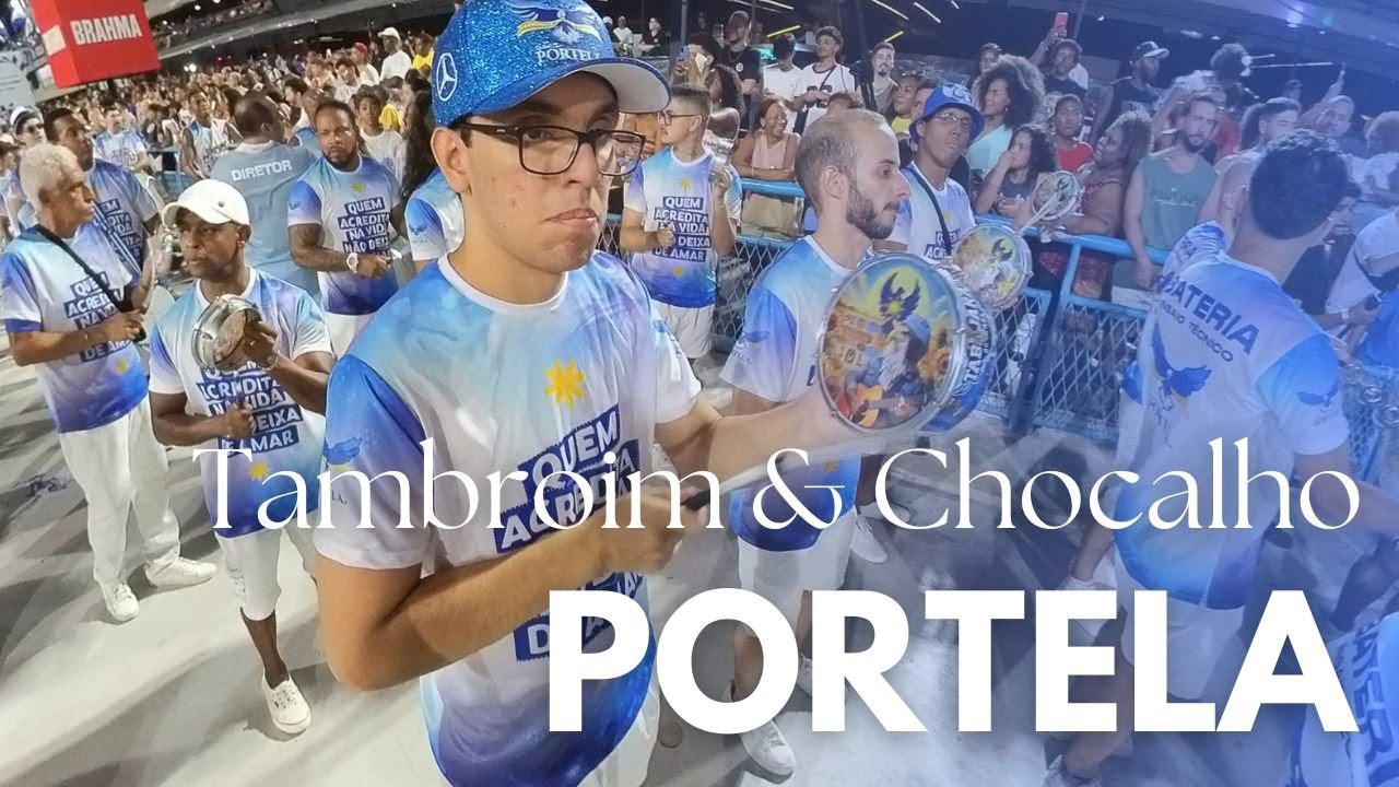 Portela Tamborim & Chocalho design 2025