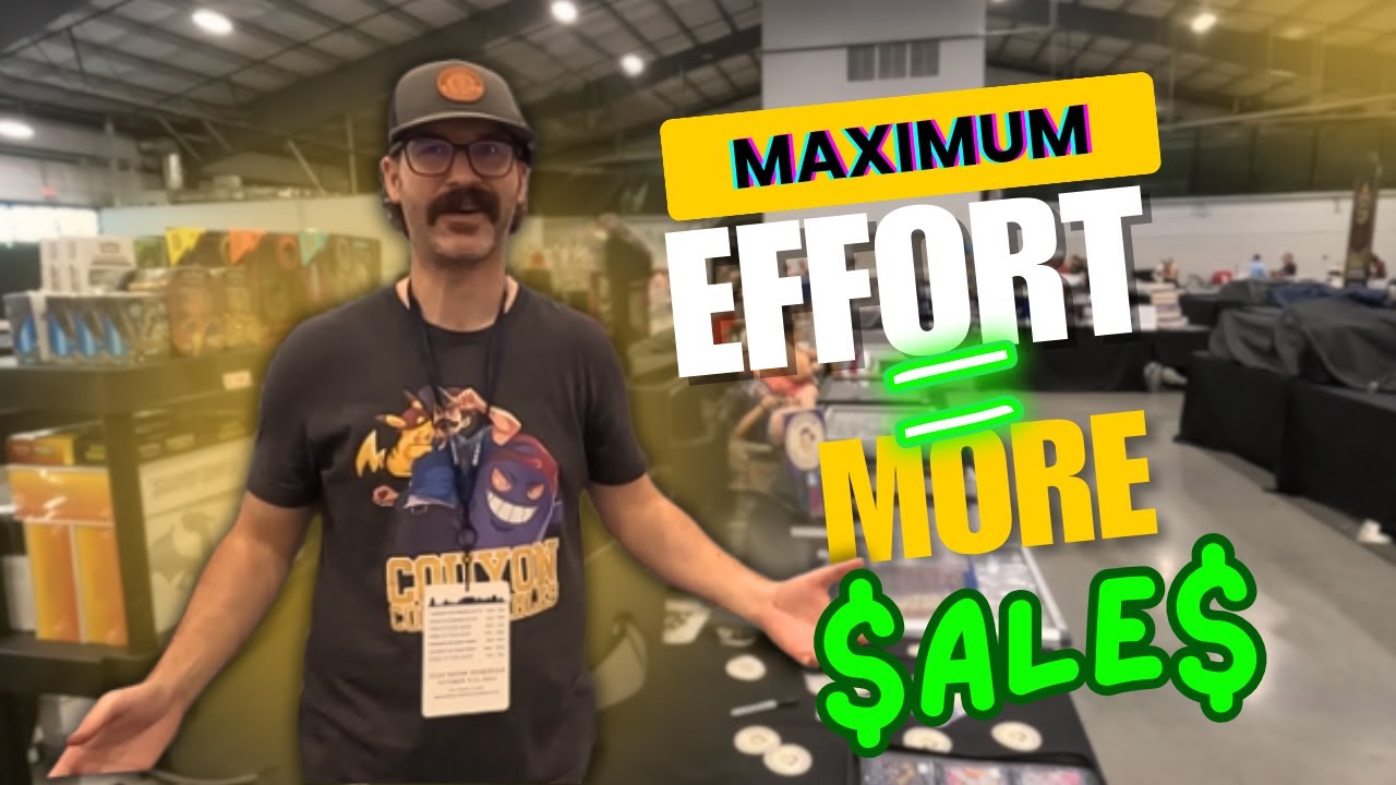 This is THE Easiest Way to Sell Pokemon Cards - Day 1 Nashville Card Show 2024