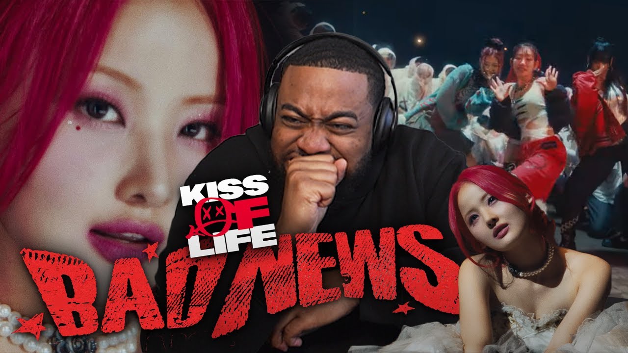 KISS OF LIFE (키스오브라이프) 'Bad News' Official Music Video Reaction!
