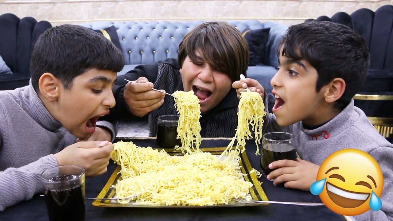شباوي عزم علاوي سمين على كارتونه اندومي #تحشيش