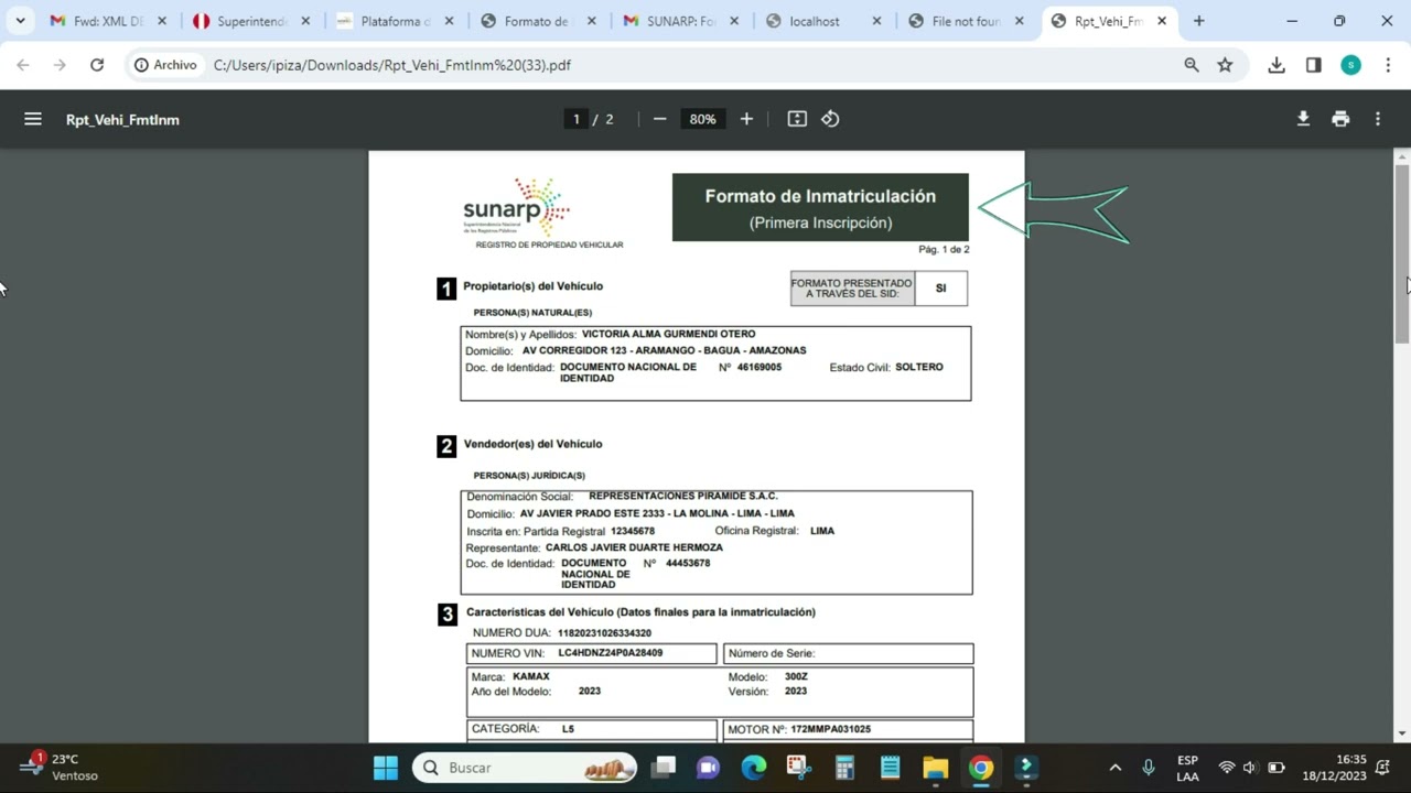 TUTORIAL INMATRICULACIÓN