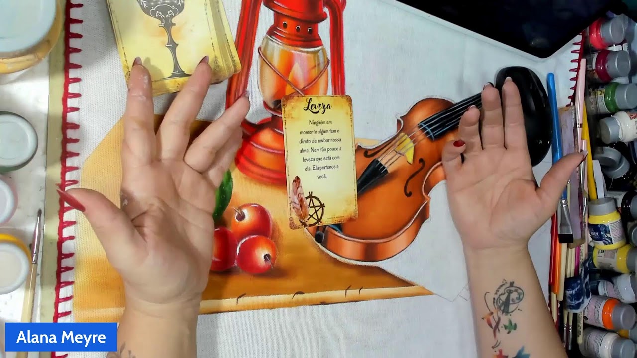 Como pintar mesa, pintura em tecido