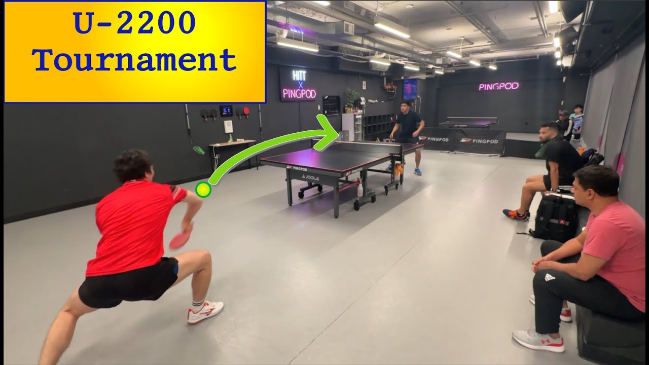Winning Table Tennis Tournament (ep. 5) - U-2200 at PingPod