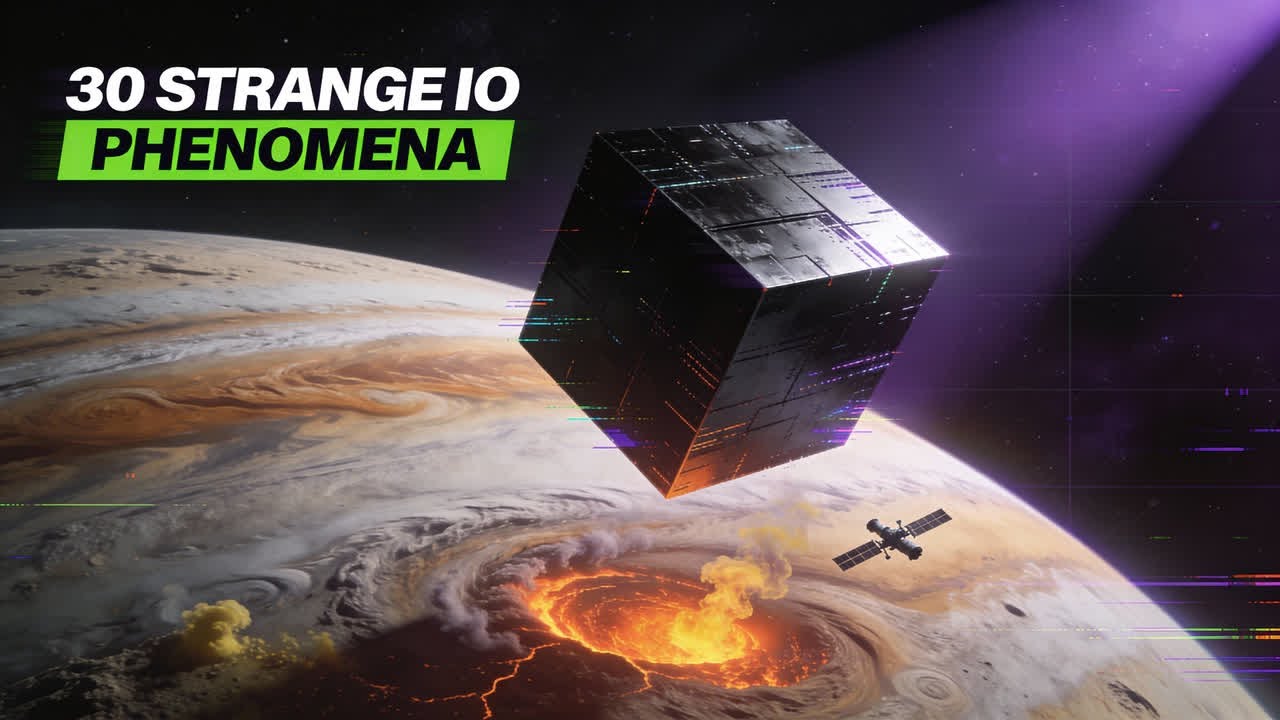 Tidal Heating And Extreme Eruptions: 30 Strange Phenomena on Ios Volcanic Surface