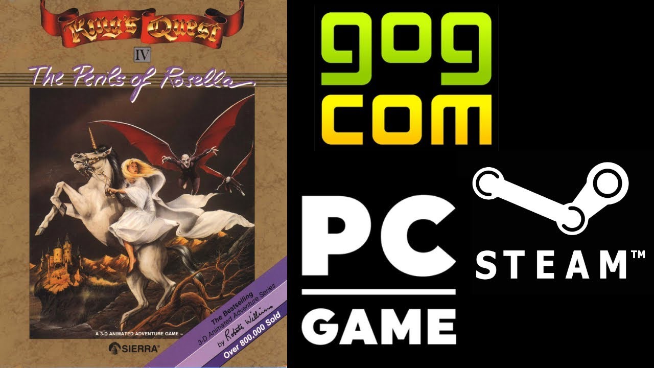 King's Quest IV: The Perils Of Rosella 230 POINTS Walkthrough/Longplay NO COMMENTARY