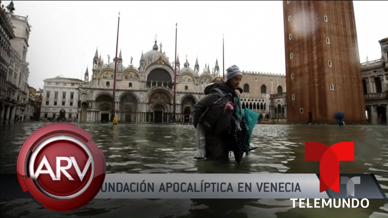 Venecia sufre la peor inundación en más de 50 años | Al Rojo Vivo | Telemundo