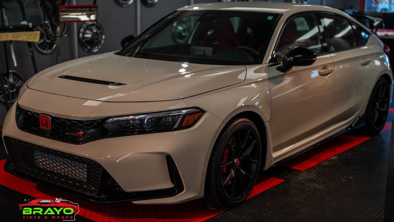 2024 Honda Civic Type R Front Bumper PPF (Paint Protection Film) POV