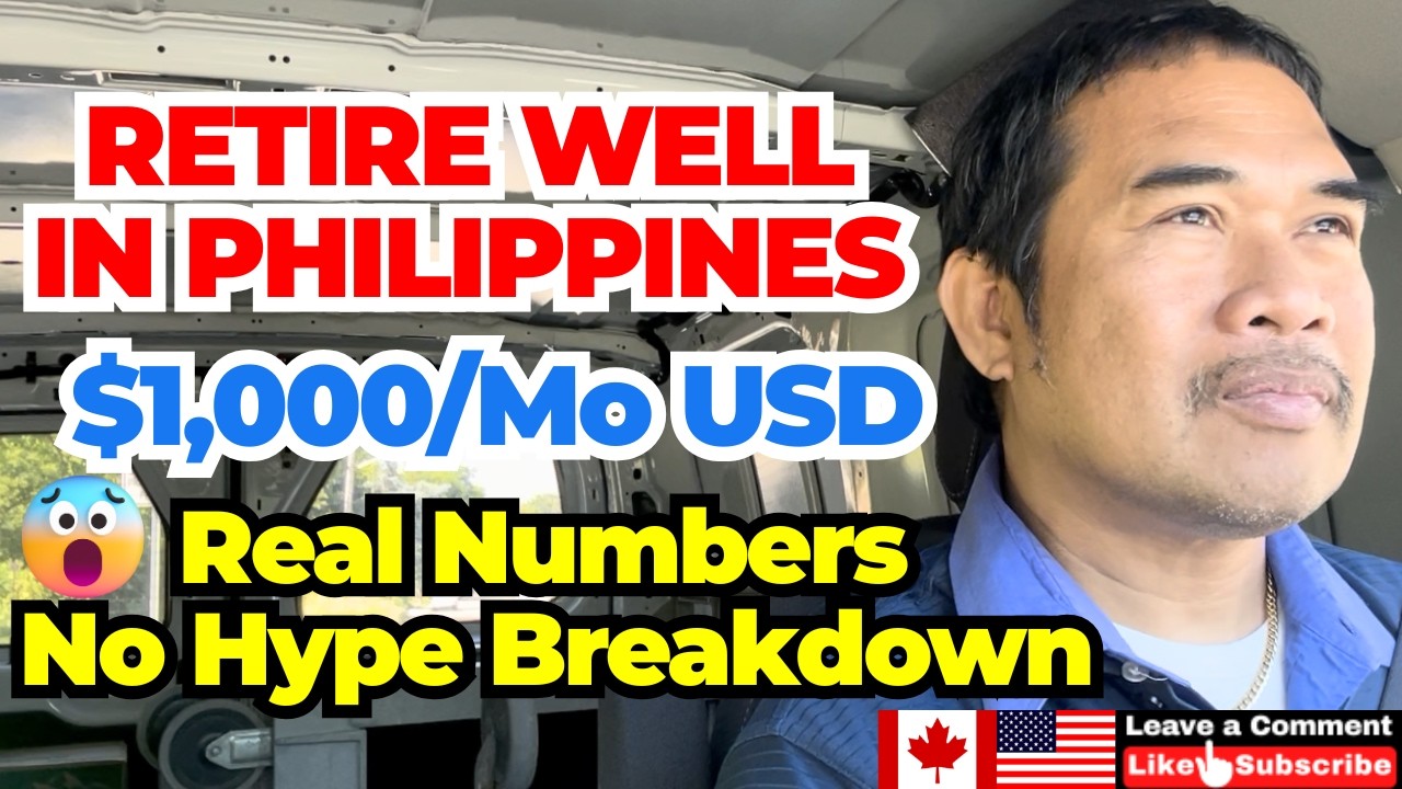 🔥Goodbye Canada US - Retire Well in Philippines on $1,000 USD Pension Buhay Canada US OFW Retirement