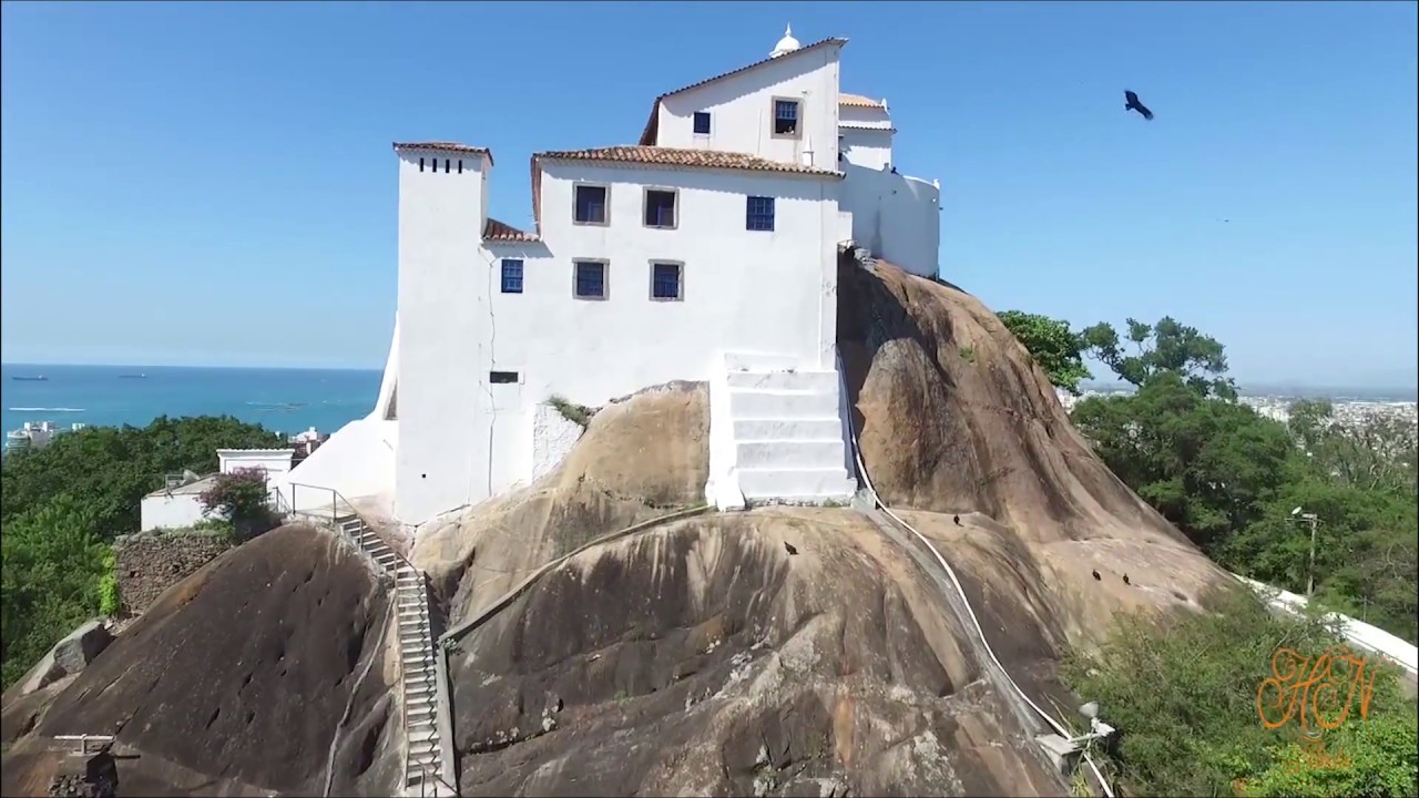 Convento da Penha a Igreja mais visitada de Vila Velha no  Espírito Santo.