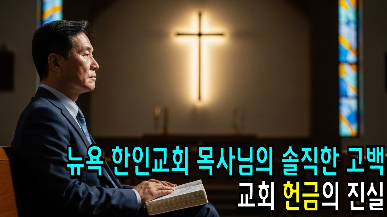 “목사님, 헌금은 다 어디로 갑니까?” 뉴욕 한인 교회 목사님의 솔직한 고백, 교회 헌금의 진실 I 국내 사