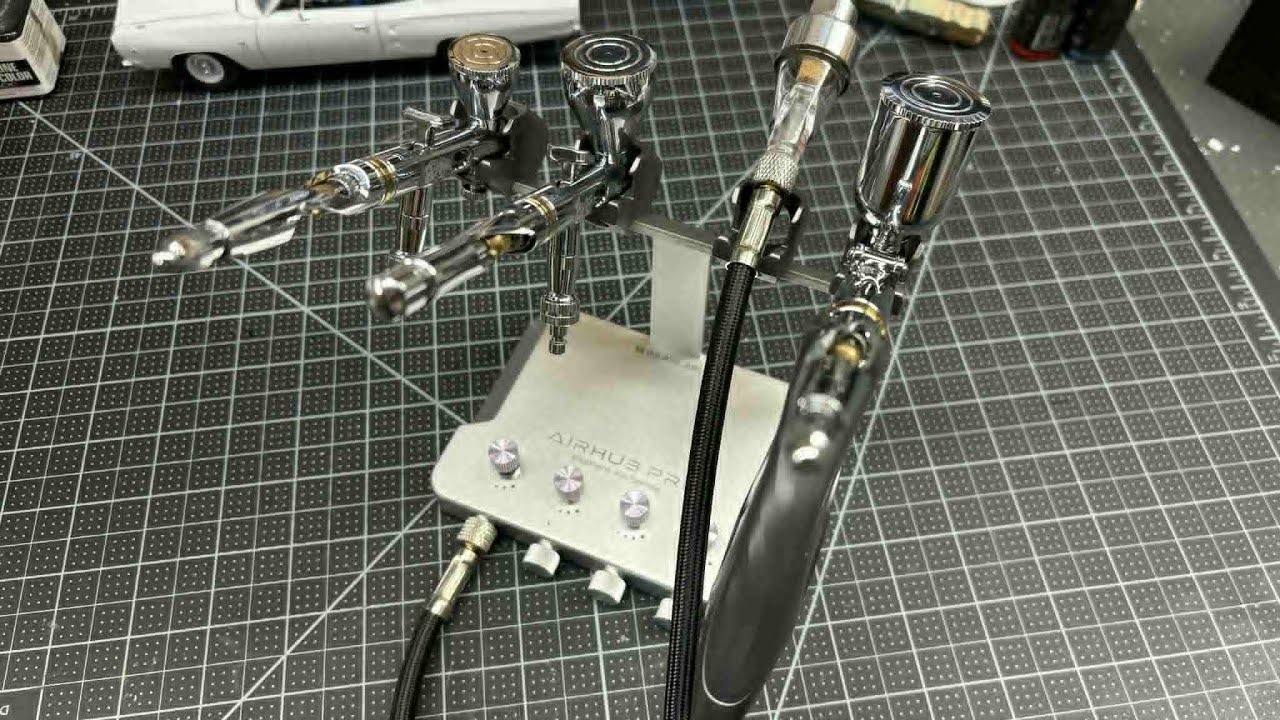 Unboxing Gaahleri’s AIRCLAMP and AIRHUB PRO airbrush holders