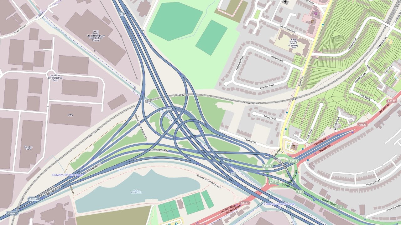 Sim city #6 - How to make an England real mind blowing interchange in sim city