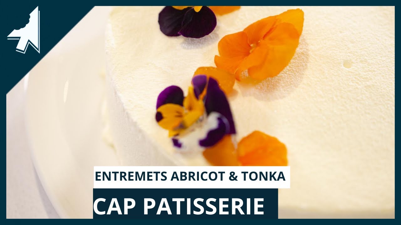 l'entremets abricot tonka